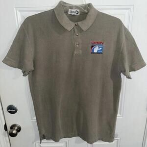 USPCA 2003 Polo T shirt Open Nationals 2003 Beige Bend Oregon Mens Medium